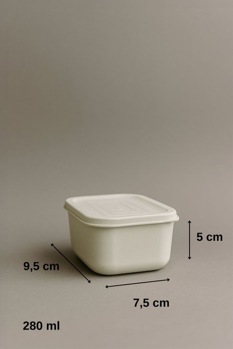 Hermia Juego de cajas de almacenamiento BU0054, 6 piezas, Crema Hermia Juego de cajas de almacenamiento BU0054, 6 piezas, Crema